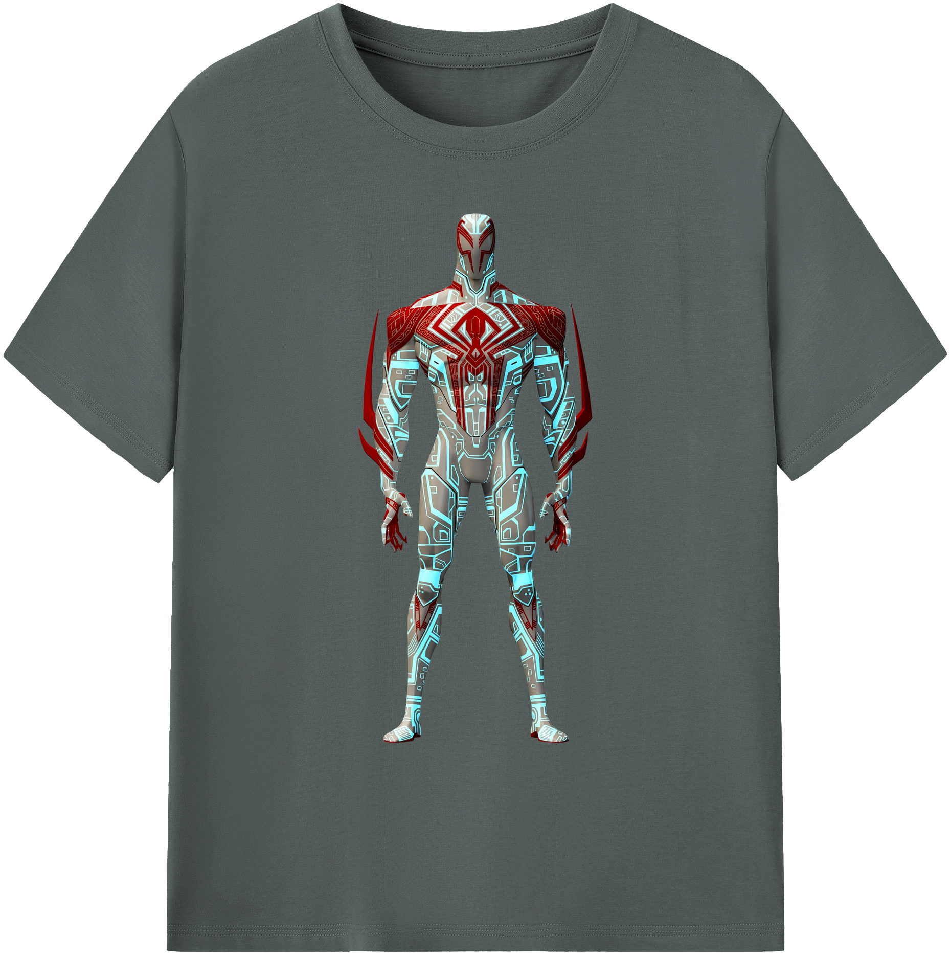 （画像用） Spider Man スパイダーマン 綿100％ メンズ半袖Tシャツ｜肌触りやわらか＆通気性